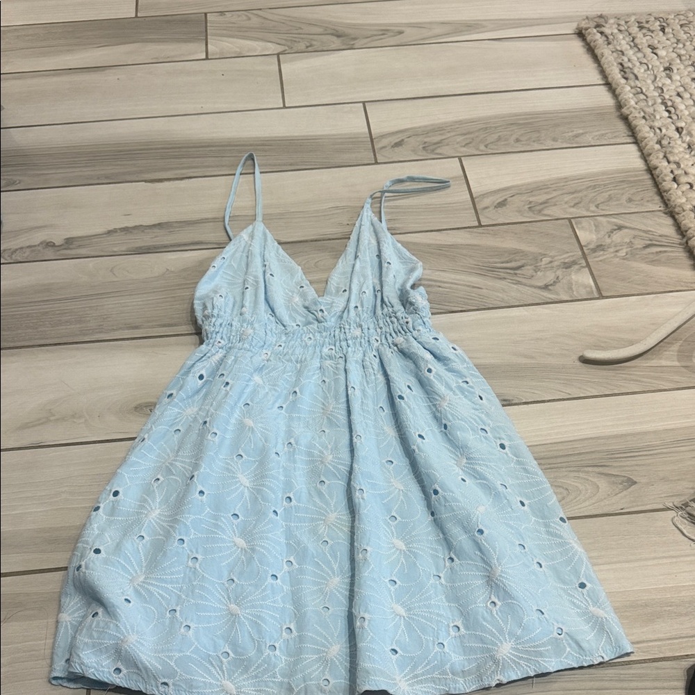 Ocean Drive Sky Blue Skirt